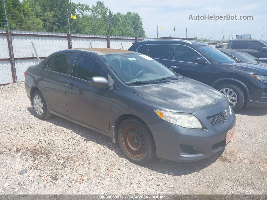 2010 Toyota Corolla Le Silver vin: 1NXBU4EEXAZ321414