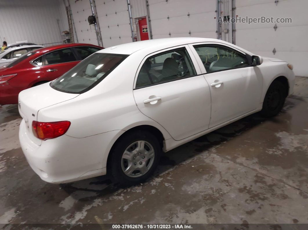 2010 Toyota Corolla Le Белый vin: 1NXBU4EEXAZ383427