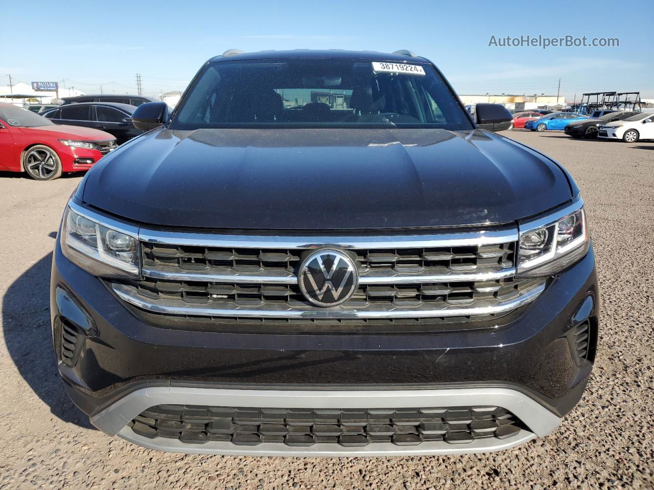 2021 Volkswagen Atlas Cross Sport S Black vin: 1V2AC2CA0MC201816