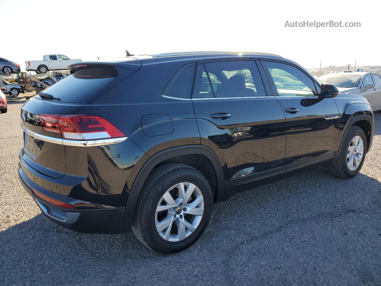 2021 Volkswagen Atlas Cross Sport S Black vin: 1V2AC2CA0MC201816