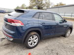 2021 Volkswagen Atlas Cross Sport S Синий vin: 1V2AC2CA2MC207309