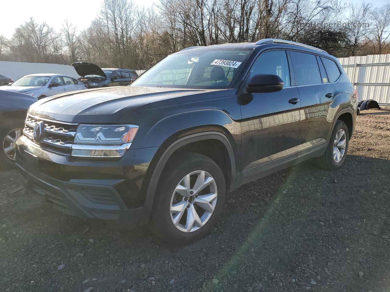 2018 Volkswagen Atlas S Black vin: 1V2AP2CA1JC531058