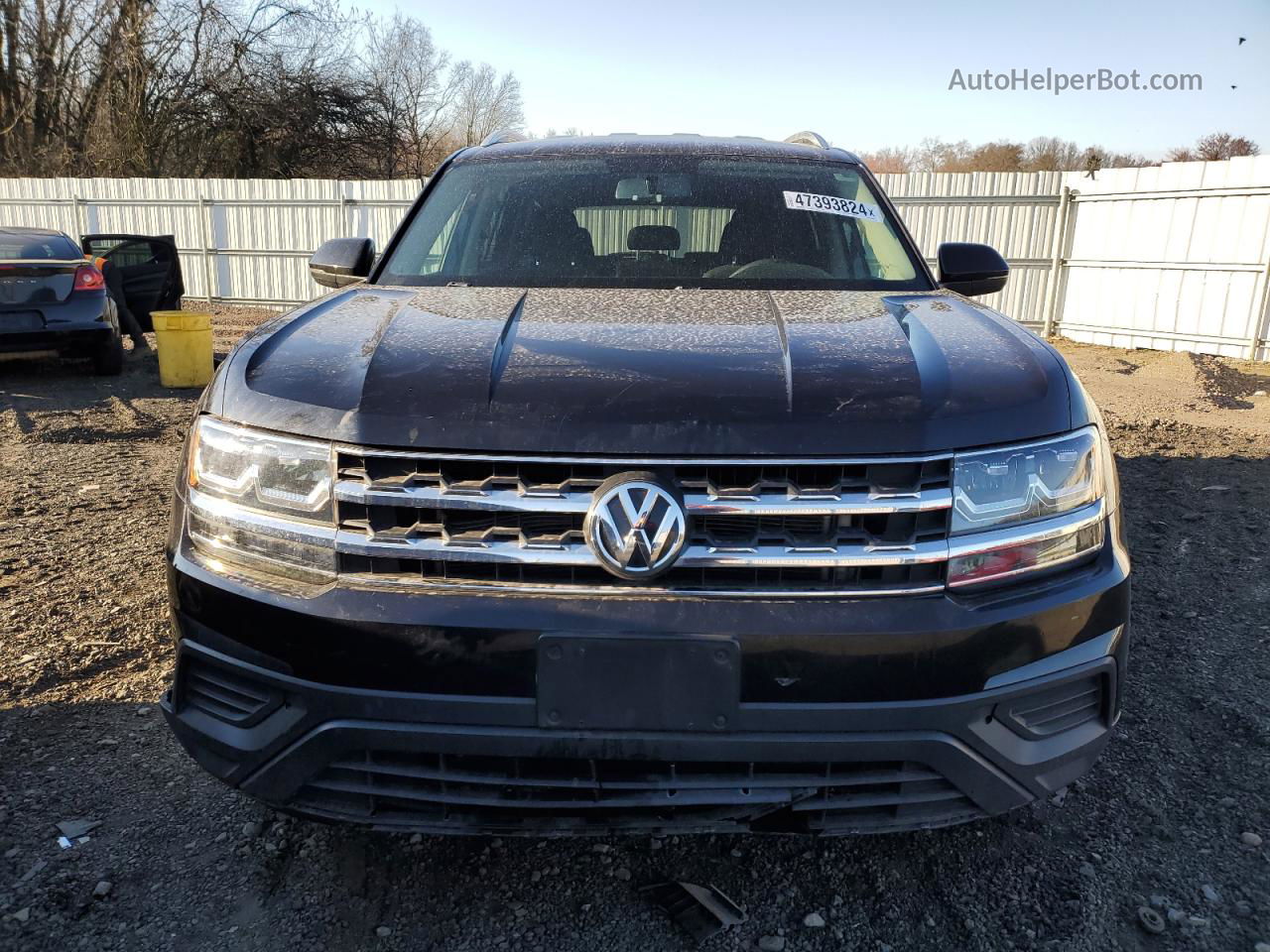 2018 Volkswagen Atlas S Black vin: 1V2AP2CA1JC531058