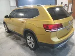 2018 Volkswagen Atlas S Yellow vin: 1V2AP2CA2JC554901