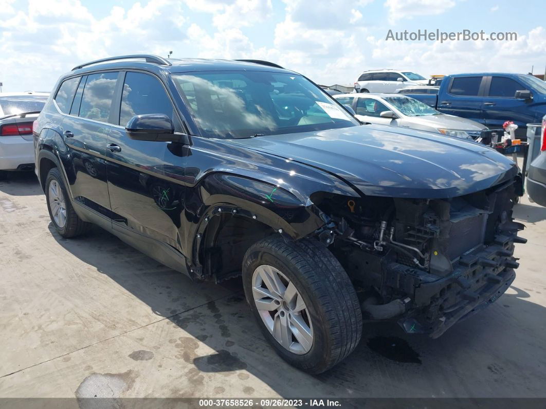 2021 Volkswagen Atlas 2.0t S Черный vin: 1V2AP2CA2MC502818