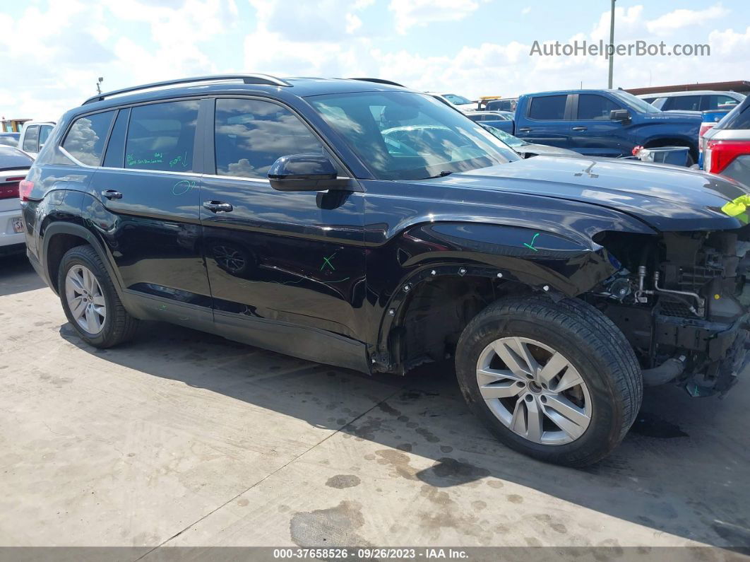 2021 Volkswagen Atlas 2.0t S Black vin: 1V2AP2CA2MC502818