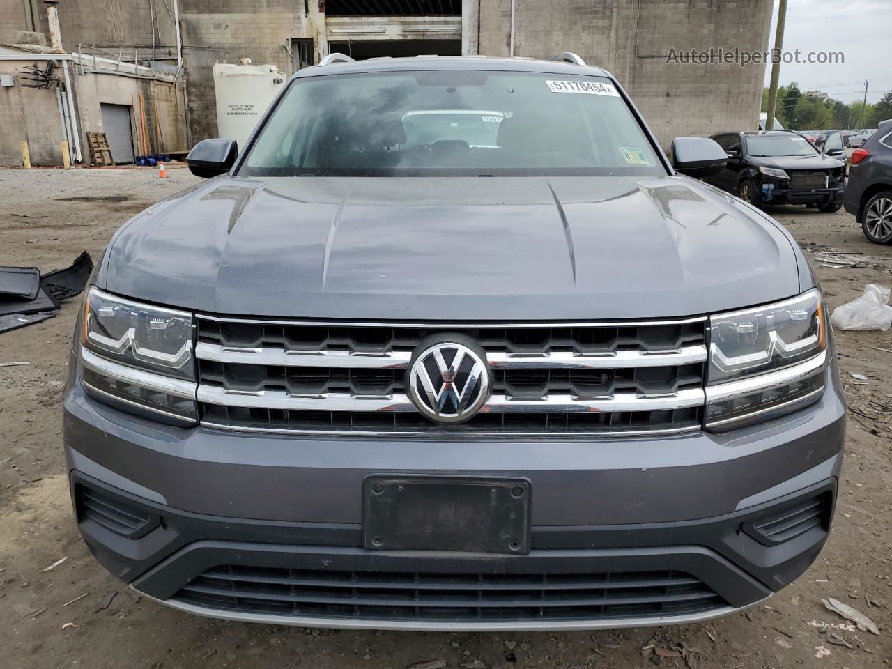 2018 Volkswagen Atlas S Blue vin: 1V2AP2CA3JC584960