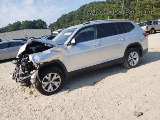 2018 Volkswagen Atlas S Silver vin: 1V2AP2CA5JC583888