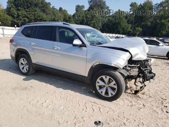 2018 Volkswagen Atlas S Silver vin: 1V2AP2CA5JC583888