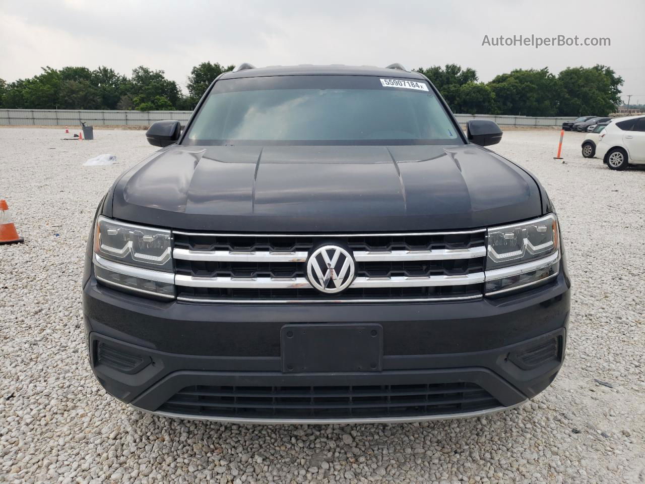 2018 Volkswagen Atlas S Black vin: 1V2AP2CA6JC531752