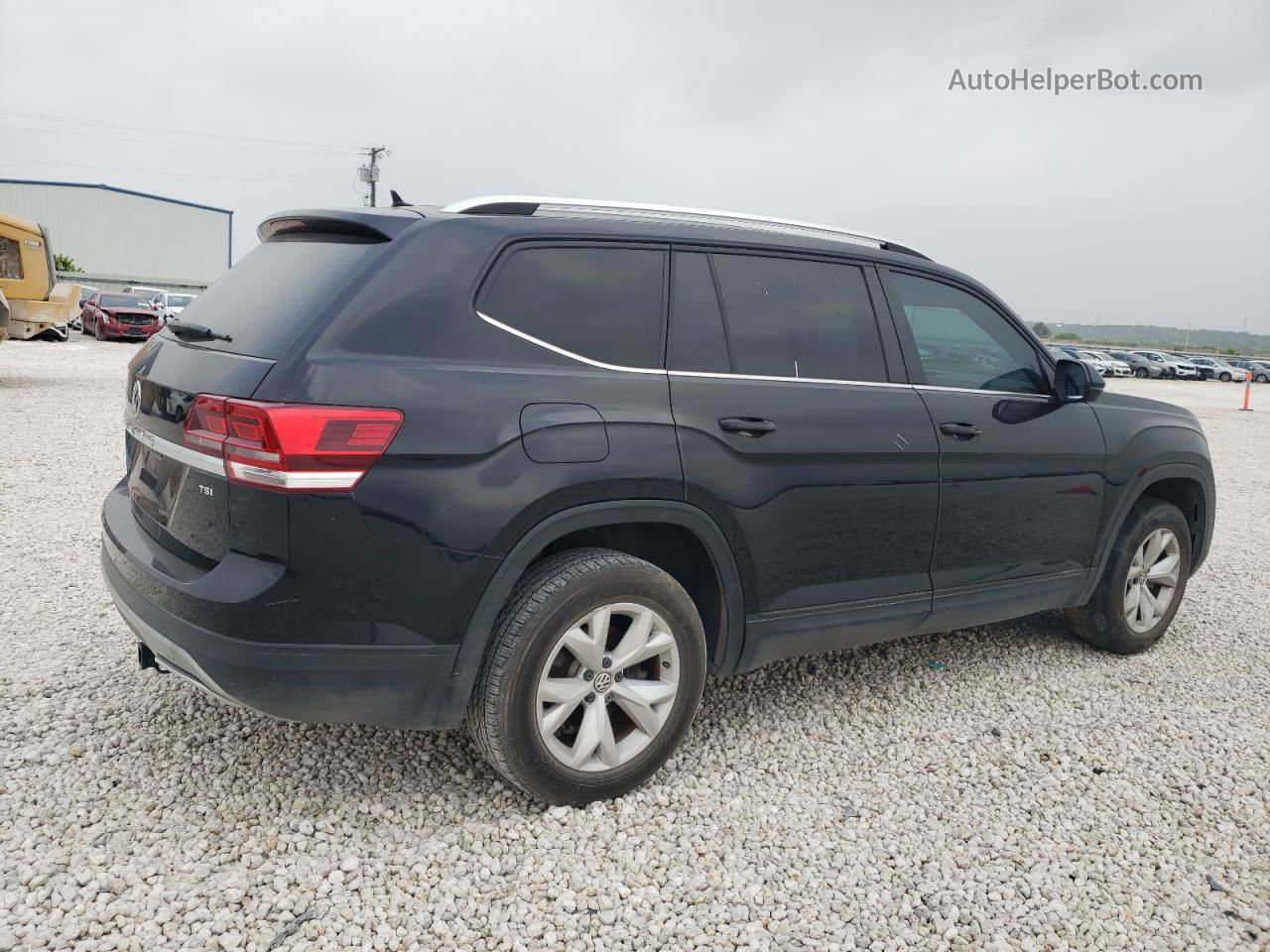 2018 Volkswagen Atlas S Black vin: 1V2AP2CA6JC531752