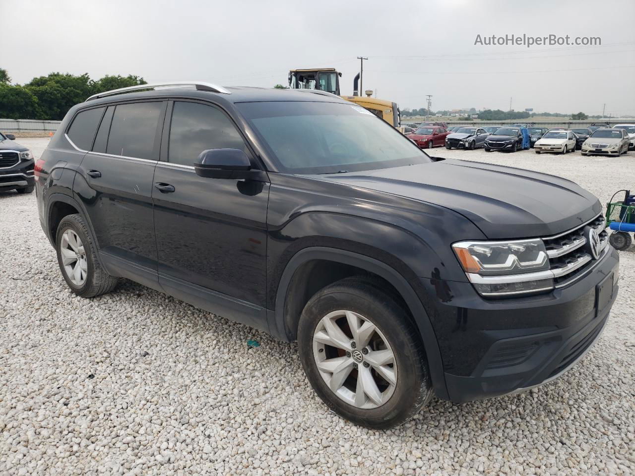 2018 Volkswagen Atlas S Black vin: 1V2AP2CA6JC531752