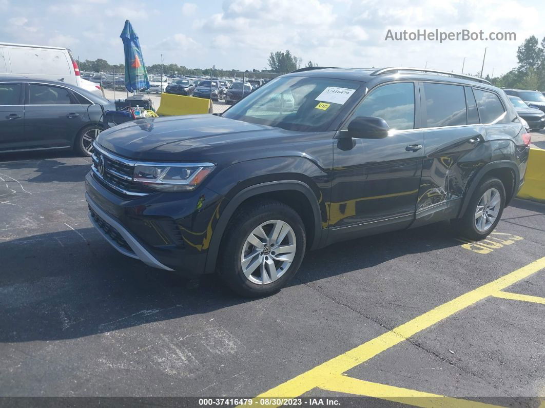 2021 Volkswagen Atlas 2.0t S Black vin: 1V2AP2CA6MC505558