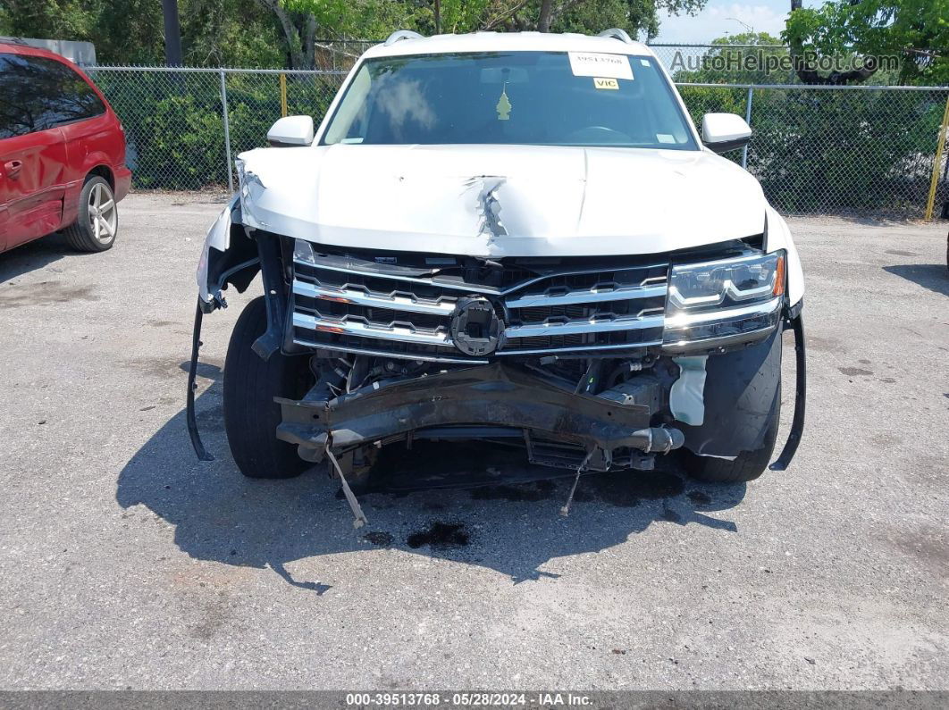 2018 Volkswagen Atlas 2.0t S White vin: 1V2AP2CA7JC542002