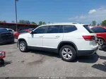 2018 Volkswagen Atlas 2.0t S White vin: 1V2AP2CA7JC542002