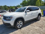 2018 Volkswagen Atlas S White vin: 1V2AP2CAXJC541328