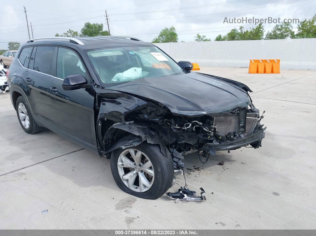 2018 Volkswagen Atlas 3.6l V6 S Black vin: 1V2AR2CA2JC558439