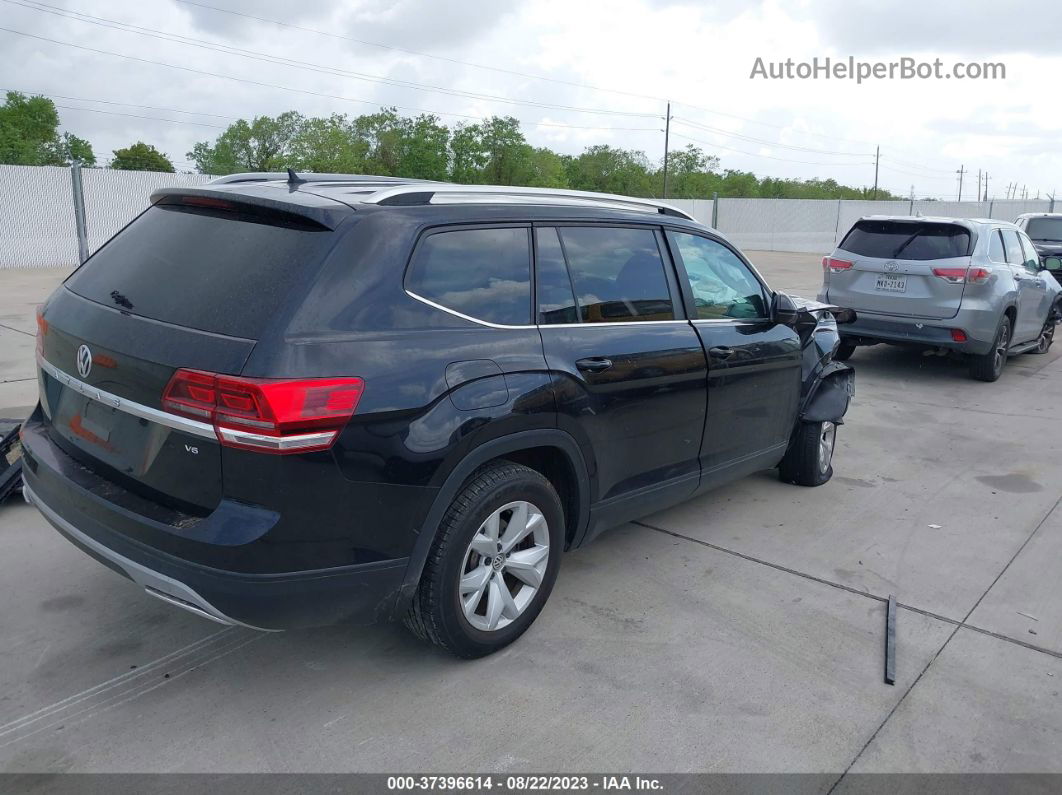 2018 Volkswagen Atlas 3.6l V6 S Black vin: 1V2AR2CA2JC558439