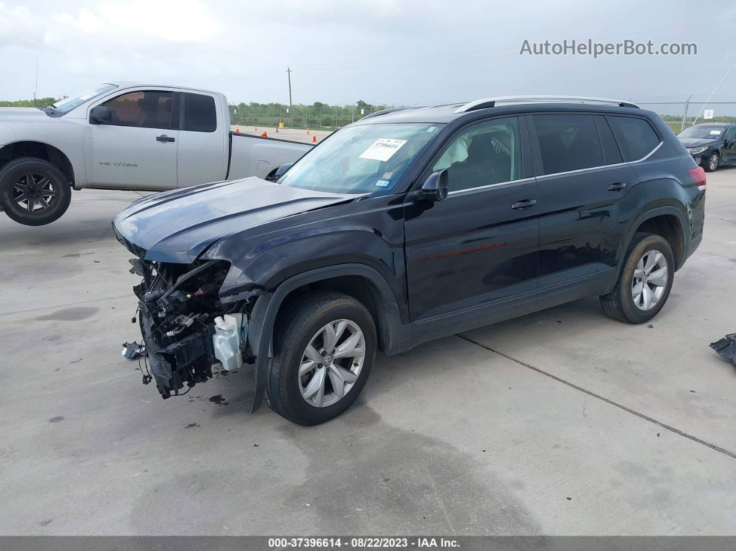 2018 Volkswagen Atlas 3.6l V6 S Black vin: 1V2AR2CA2JC558439