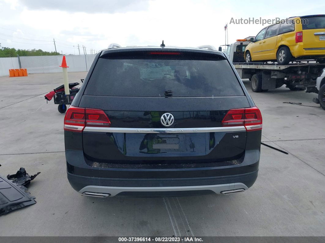 2018 Volkswagen Atlas 3.6l V6 S Black vin: 1V2AR2CA2JC558439