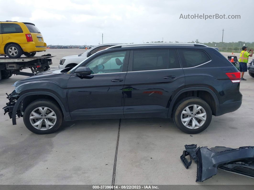 2018 Volkswagen Atlas 3.6l V6 S Black vin: 1V2AR2CA2JC558439