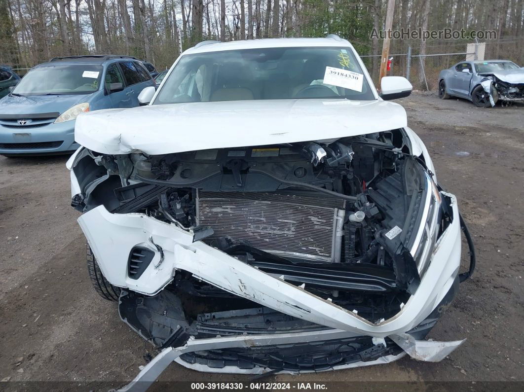 2021 Volkswagen Atlas Cross Sport 2.0t Sel White vin: 1V2BC2CA3MC225144