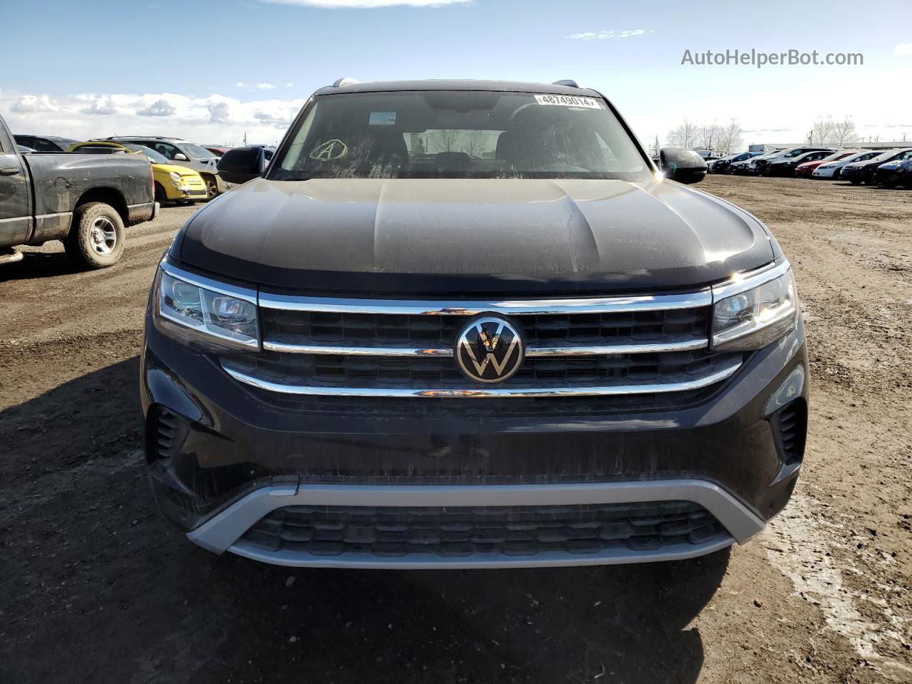 2021 Volkswagen Atlas Cross Sport Sel Black vin: 1V2BC2CA6MC231374