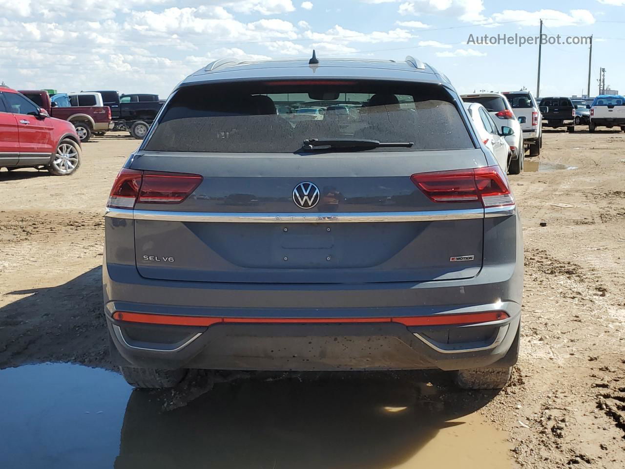 2021 Volkswagen Atlas Cross Sport Sel Gray vin: 1V2BE2CA4MC233294