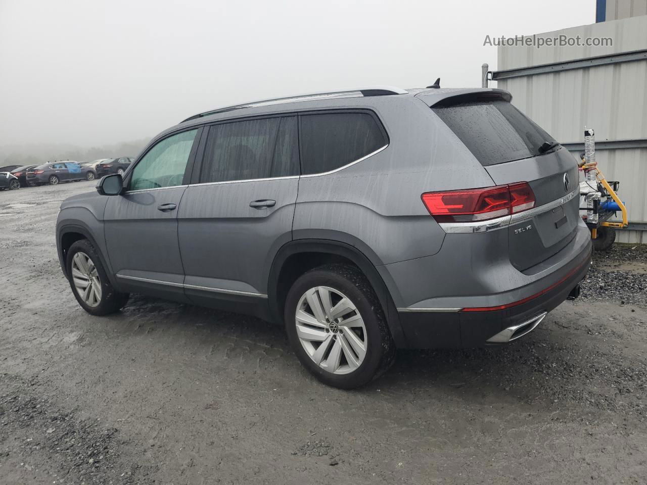 2021 Volkswagen Atlas Sel Gray vin: 1V2BR2CA0MC526677