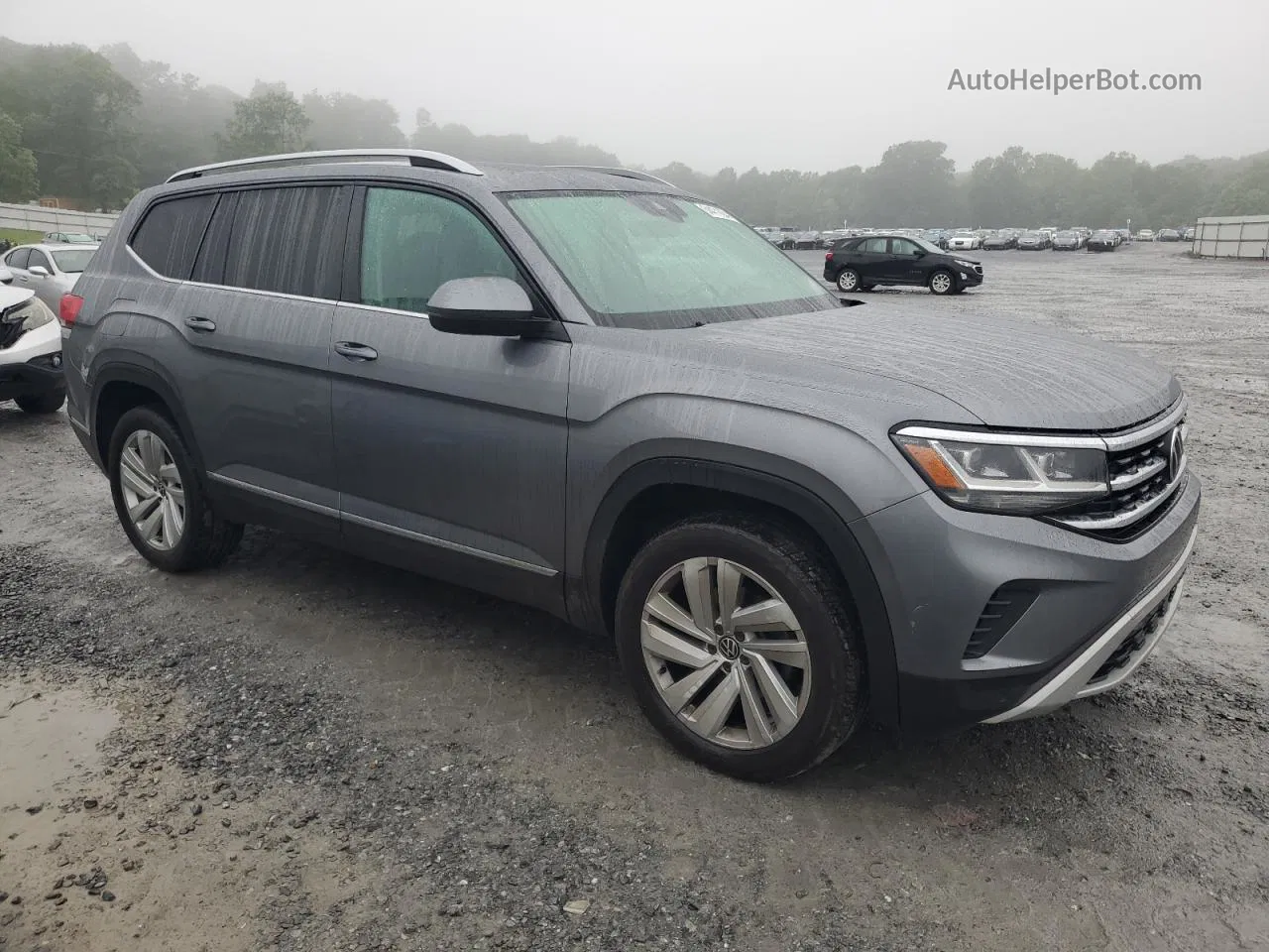 2021 Volkswagen Atlas Sel Gray vin: 1V2BR2CA0MC526677