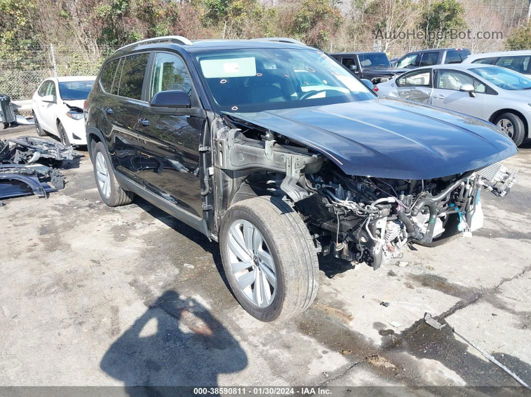 2021 Volkswagen Atlas 3.6l V6 Sel Black vin: 1V2BR2CA0MC564149