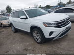 2021 Volkswagen Atlas 3.6l V6 Sel White vin: 1V2BR2CA1MC509449