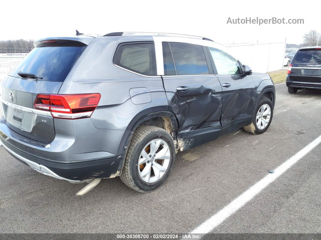 2018 Volkswagen Atlas 3.6l V6 Launch Edition Серый vin: 1V2BR2CA4JC505682