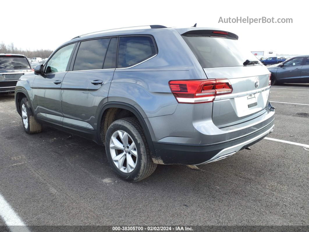 2018 Volkswagen Atlas 3.6l V6 Launch Edition Gray vin: 1V2BR2CA4JC505682