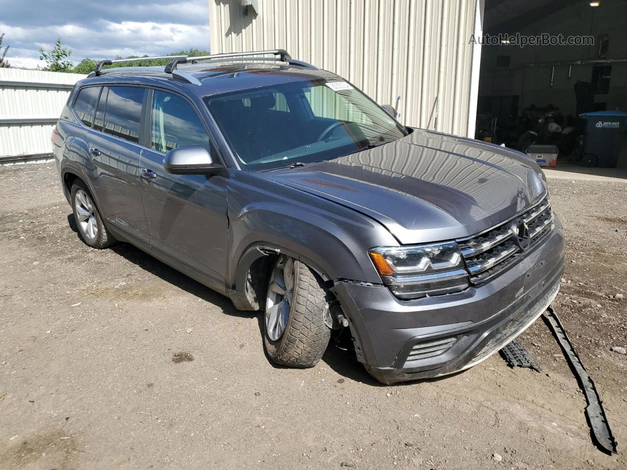 2018 Volkswagen Atlas  Серый vin: 1V2BR2CA4JC512843