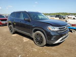 2021 Volkswagen Atlas Sel Черный vin: 1V2BR2CA4MC533616