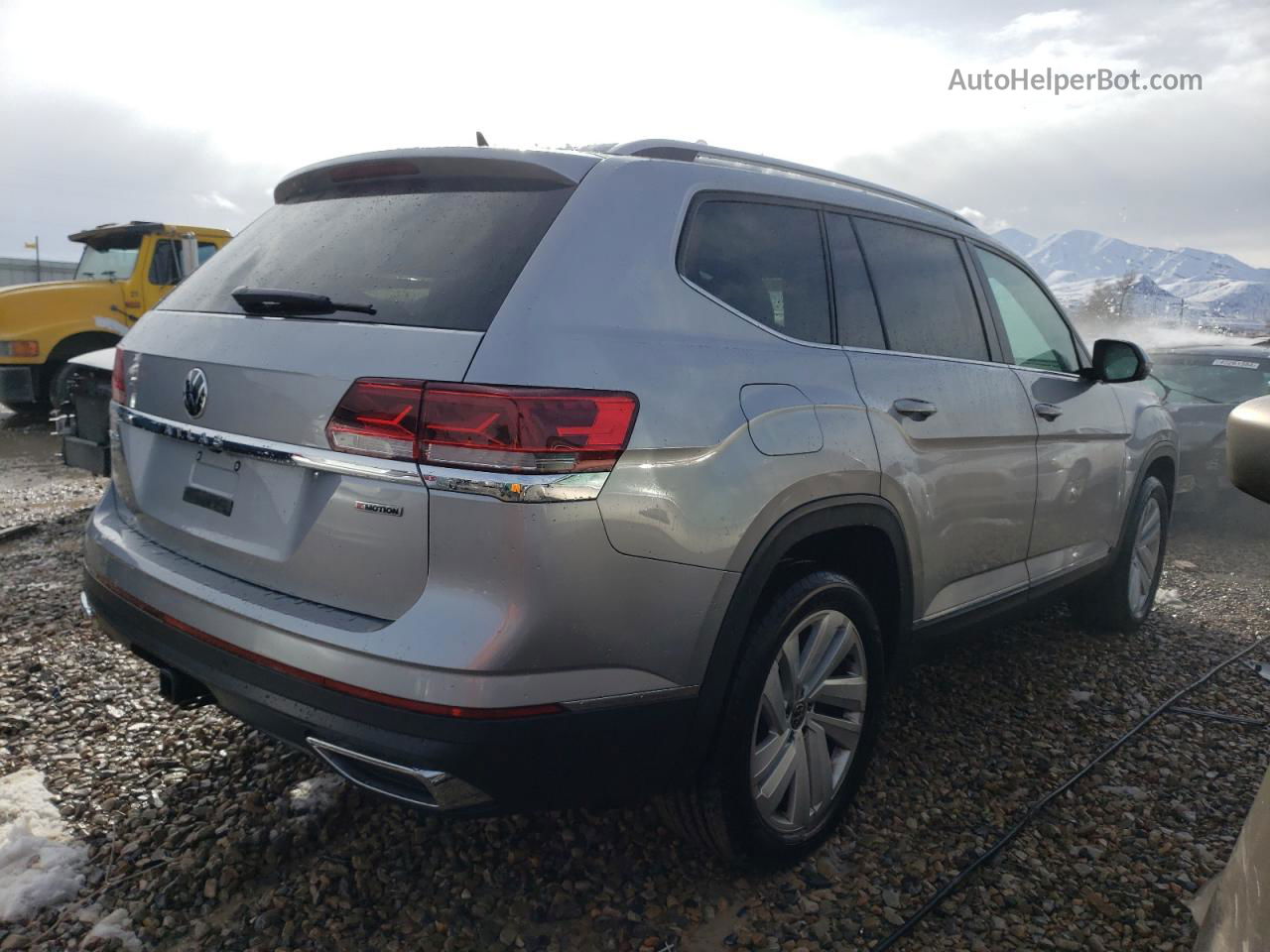 2021 Volkswagen Atlas Sel Silver vin: 1V2BR2CA5MC523290