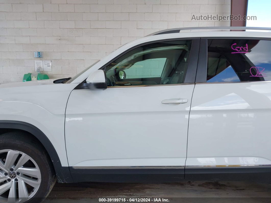 2021 Volkswagen Atlas 3.6l V6 Sel Белый vin: 1V2BR2CA5MC525279