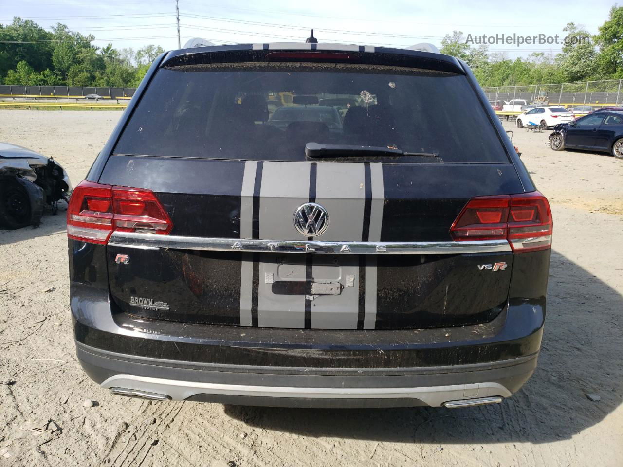 2018 Volkswagen Atlas  Black vin: 1V2BR2CA6JC502797