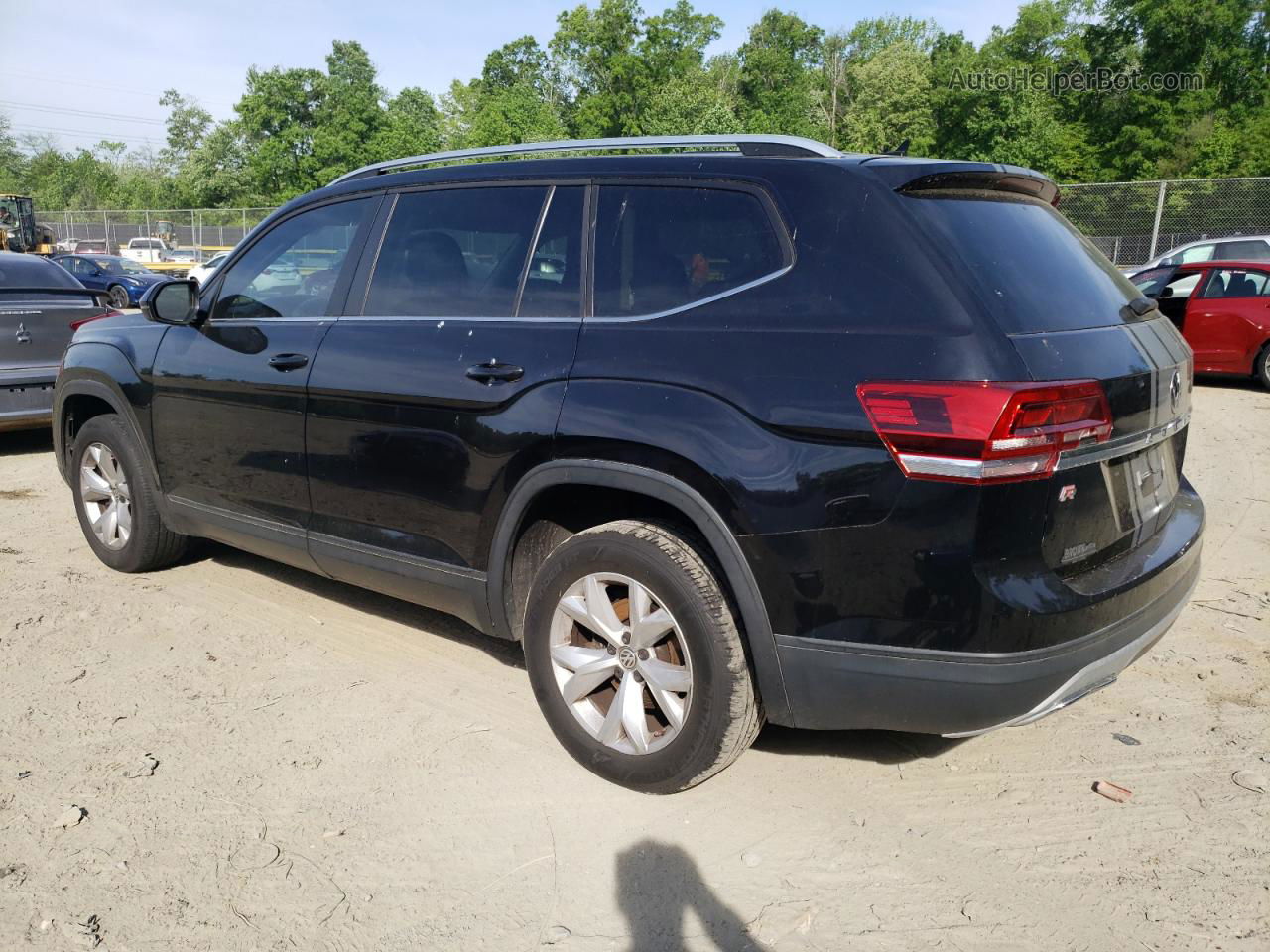 2018 Volkswagen Atlas  Black vin: 1V2BR2CA6JC502797