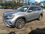 2021 Volkswagen Atlas 3.6l V6 Sel Gray vin: 1V2BR2CA7MC508550