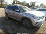 2021 Volkswagen Atlas 3.6l V6 Sel Gray vin: 1V2BR2CA7MC508550