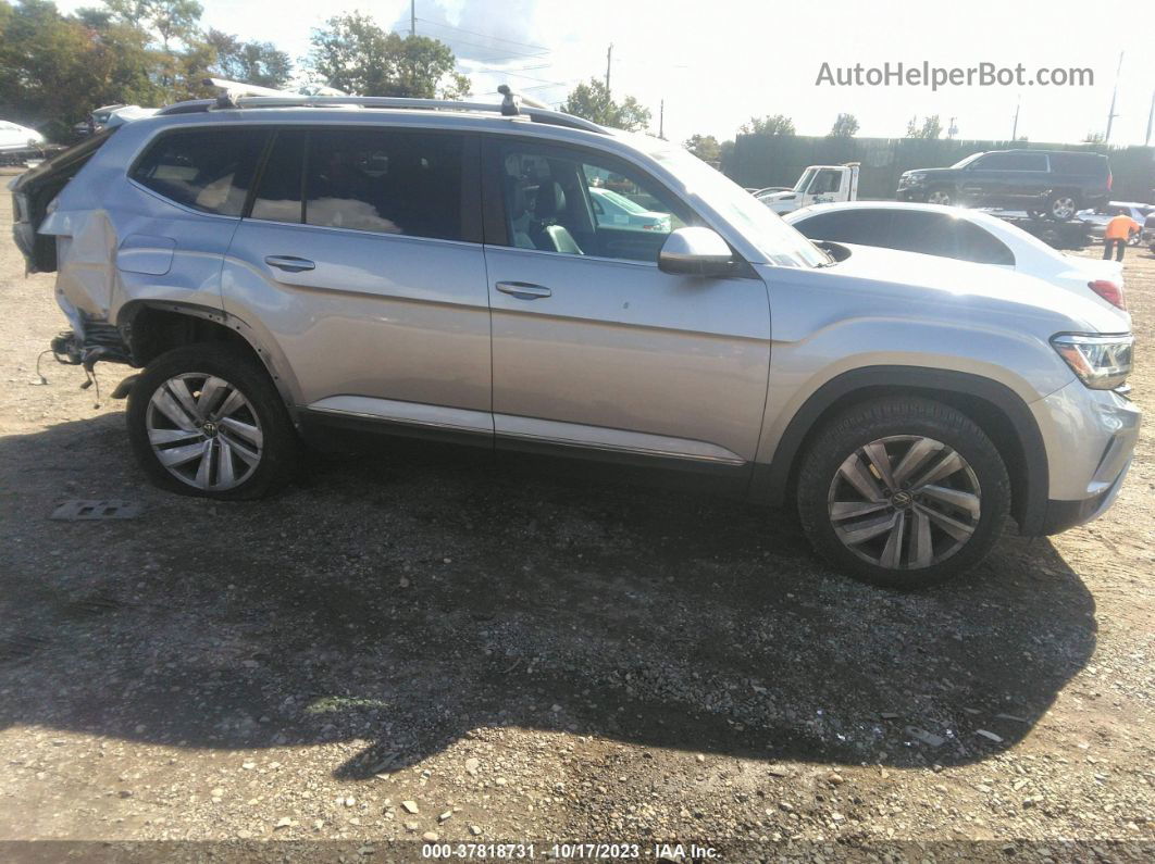 2021 Volkswagen Atlas 3.6l V6 Sel Gray vin: 1V2BR2CA7MC508550