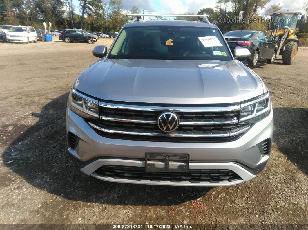 2021 Volkswagen Atlas 3.6l V6 Sel Gray vin: 1V2BR2CA7MC508550