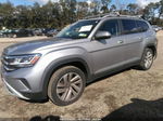 2021 Volkswagen Atlas 3.6l V6 Sel Gray vin: 1V2BR2CA7MC508550