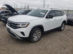 2021 Volkswagen Atlas Sel Silver vin: 1V2BR2CA7MC531195