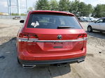 2021 Volkswagen Atlas Sel Burgundy vin: 1V2BR2CA9MC584996