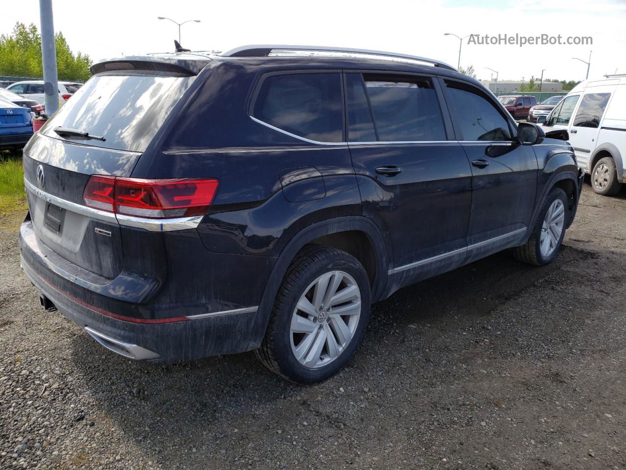 2021 Volkswagen Atlas Sel Black vin: 1V2BR2CAXMC575708