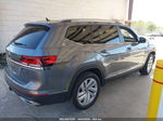 2021 Volkswagen Atlas 3.6l V6 Sel Gray vin: 1V2BR2CAXMC580505