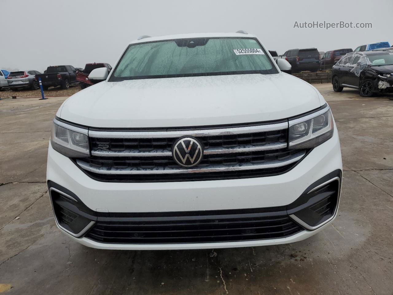 2021 Volkswagen Atlas Cross Sport Sel R-line White vin: 1V2CE2CA0MC202113